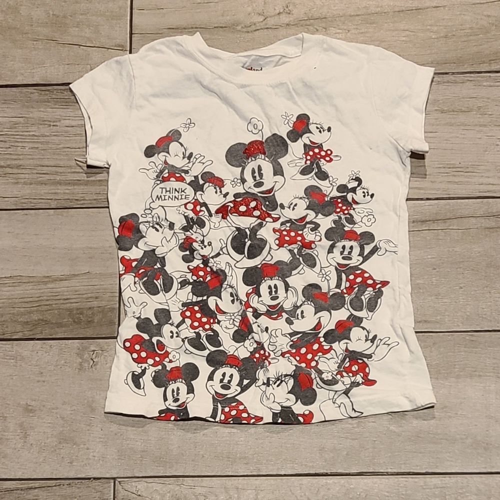 🍁Minnie mouse girls tee🪅